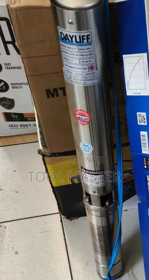 Dayliff DSD 3/13 Borehole Pump 1HP Submersible Pump - 1