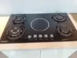 Bolesi Hob 4 Gas Burners + 1 Infrared Electric na Gas Sensor - 1