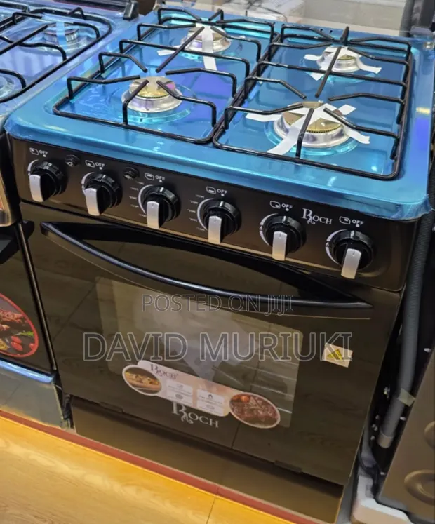 Roch 60x60 Jiko la Kusimama la Gesi na Oven - 1