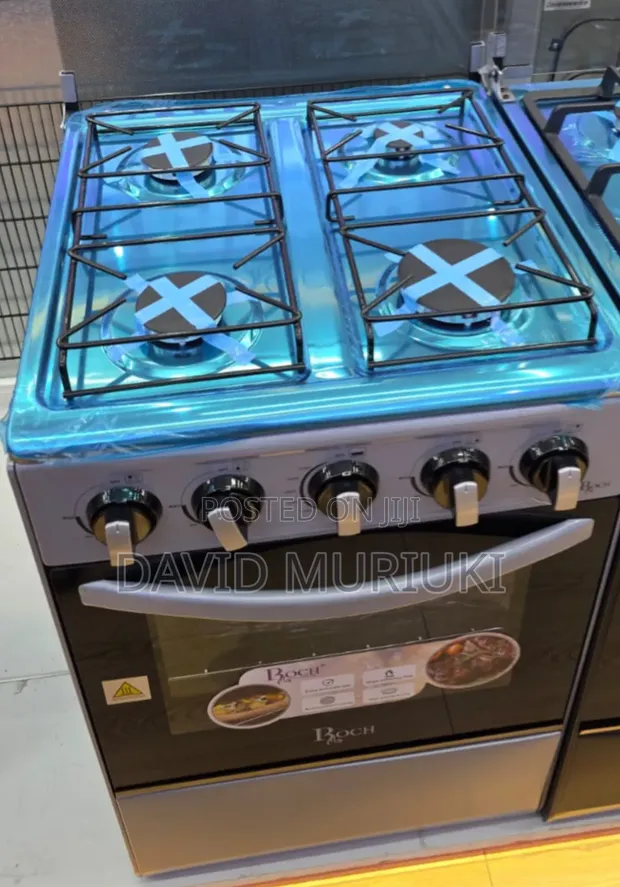 50x55cm Roch Full Gas Standing Cooker - 1
