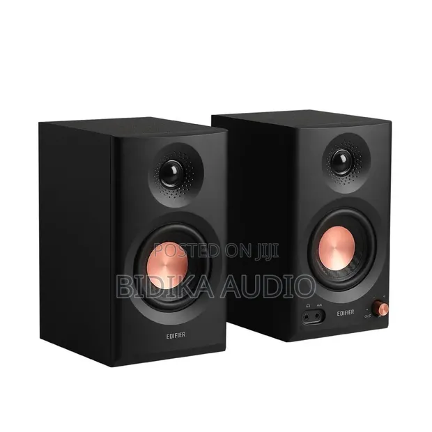 Edifier MR3 Studio Monitor Speakers Zinazotumia Umeme - Nyeusi - 1