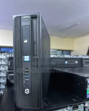 HP Z240 SFF Desktop Kompyuta - Core i5, 8GB RAM, 500GB HDD
