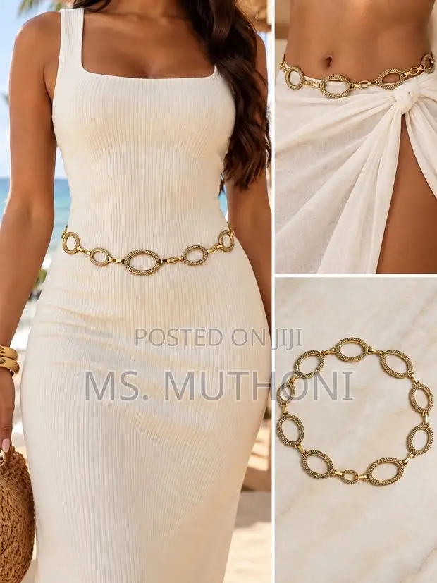 Boho Belly Chain ya Kiuno - 1
