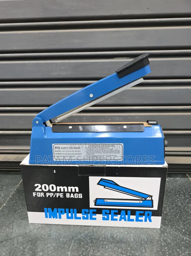 Brand New 200mm Electric Plastic Impulse Sealer - 1