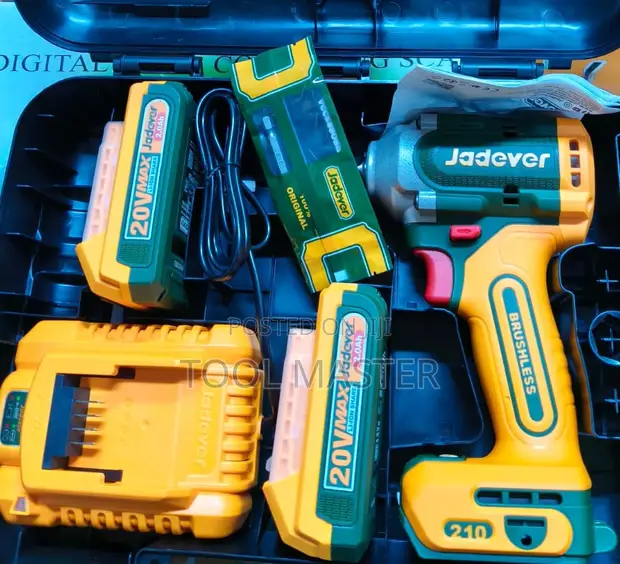 Jadever 20V Brushless Cordless Impact Wrench - 1