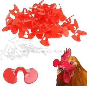 Chicken Anti-Pecking Glasses - Red