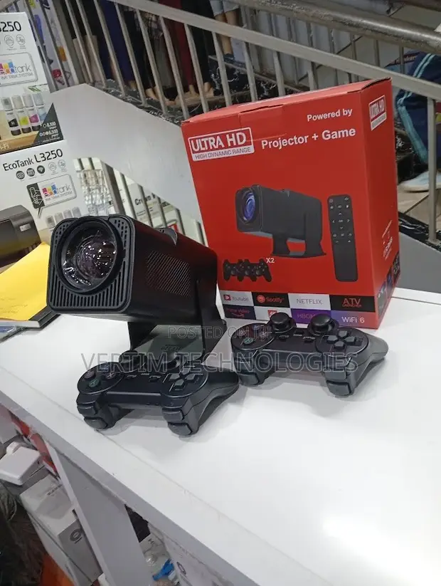 Hy320 HD Projector for Gaming & Home Cinema - 1