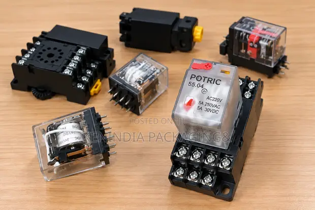 Polaris Plug-in Electromagnetic Relays - Brand New - 1