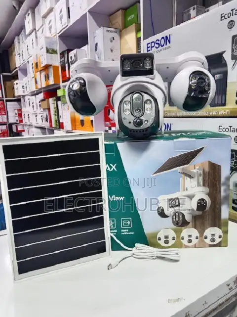 Kamera ya Solar ya Nje ya V380MAX BP19 4G yenye PTZ - 1