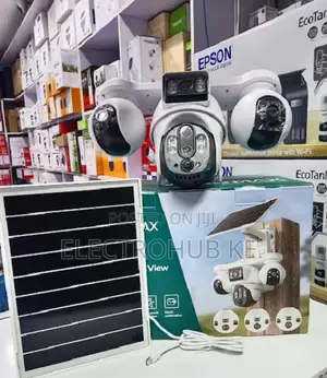 Kamera ya V380MAX yenye Lens 4, 4G na Solar PTZ