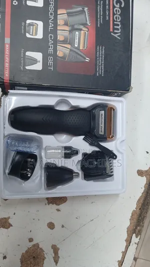 Geemy GM-595 3-in-1 Rechargeable Shaver & Trimmer Set