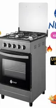 Nunix Standing Cooker Full Gas - Mpya Kabisa - 2