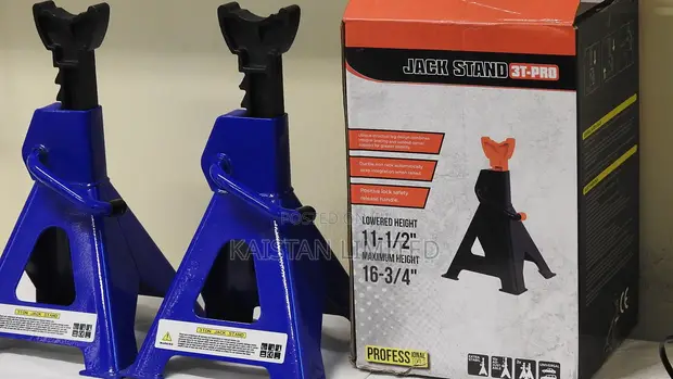 Professional 3 Ton Vehicle Support Jack Stands (Jozi) - 1