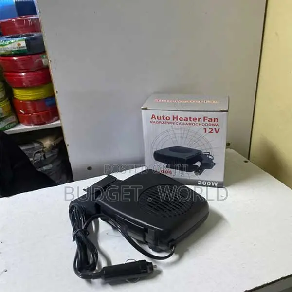 2-in-1 Car Heater Fan Defogger 12V - 1