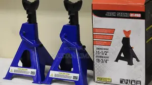 3 Ton Double-Locking Safety Jack Stand - Blue