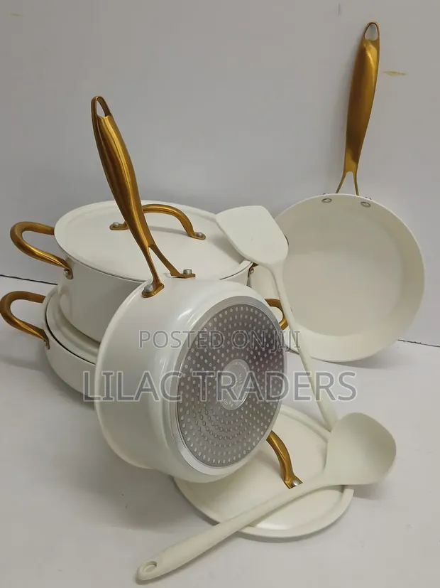 Premium Quality 12-Piece Kitchen Cookware Set - Alp - 1