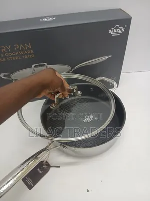 Stainless Steel Non-Stick Frying Pan 3.4L