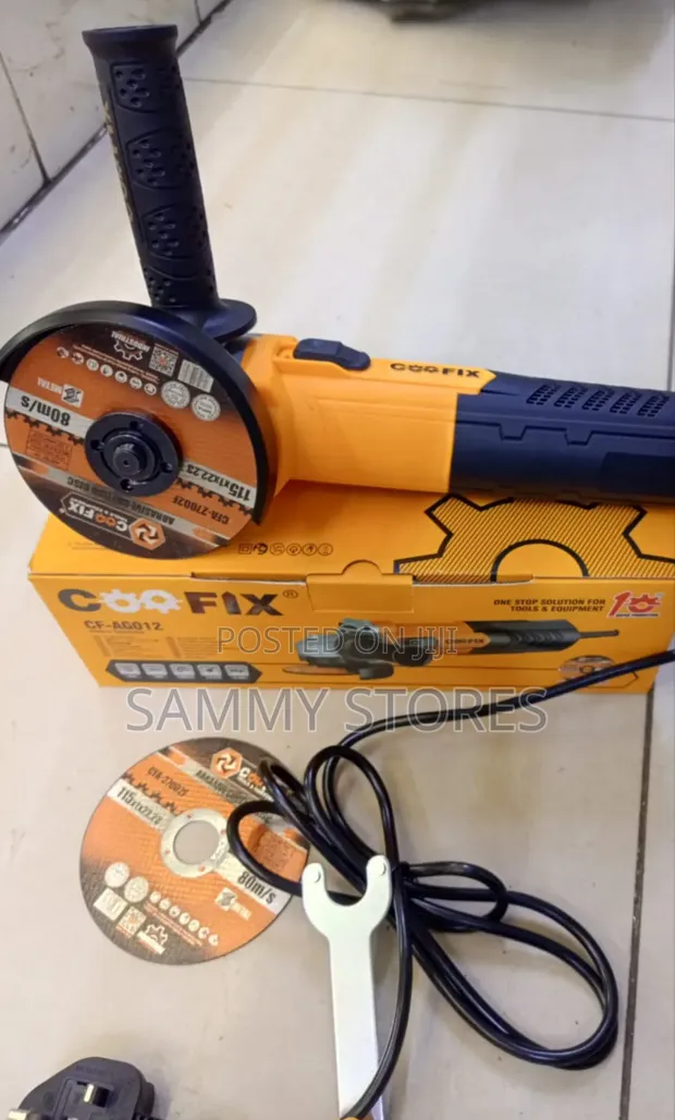 Coofix 4.5" Angle Grinder - 750W Umeme - 1