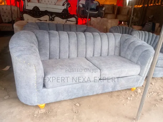 C-Shaped Sofa Set - Mpya Kabisa - 1