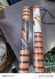 Brown Marble Fluted Wallpaper - Brand New - 1