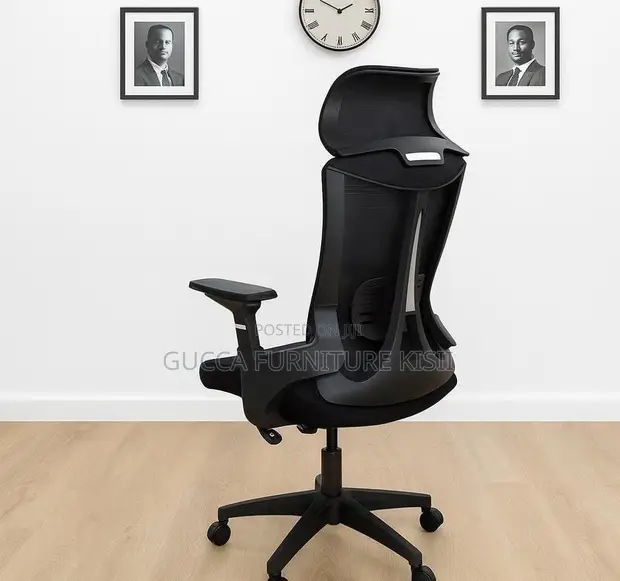 Kiti cha Ofisi cha Ergonomic chenye Msaada wa Mgongo - Kipya Kabisa - 1