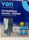 Von Oil Radiator Heater - 2000W - 1