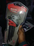 Eff Tool 9-Piece Extra-Long Torx Hex Key Set (Model 15319) - 2