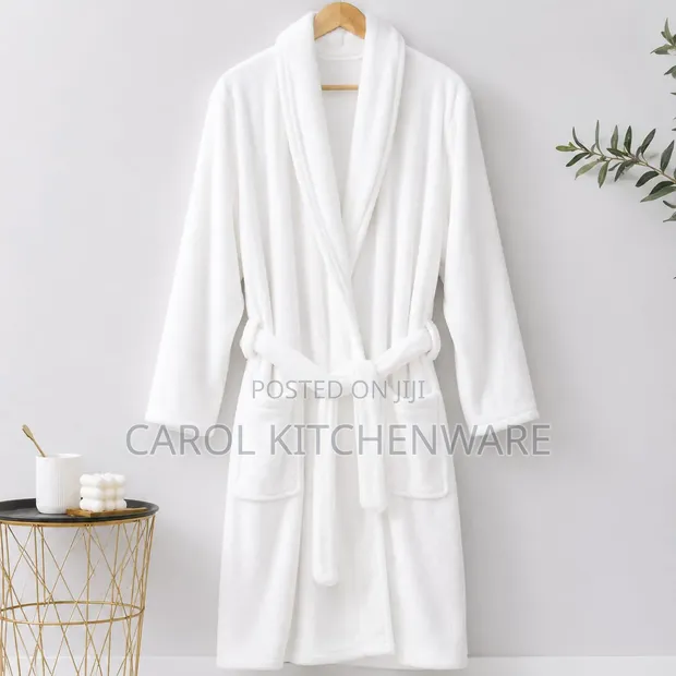 Soft Fleece Bathrobes - Brand New - 1