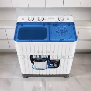 Smartpro 10Kg Twin Tub Mashine ya Kufulia Heavy Duty