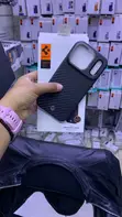 Spigen Enzo MagFit Carbon Case for iPhone 17 Pro Max - 2