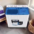 Smartpro 10Kg Compact Twin Tub Washing Machine - 1