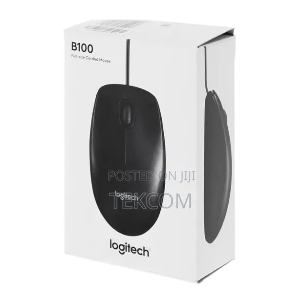 Logitech B100 Optical USB Mouse - 1