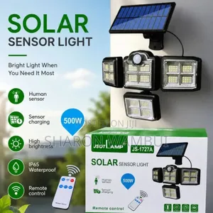 Mwanga wa Solar wa Vichwa Vinne 500W