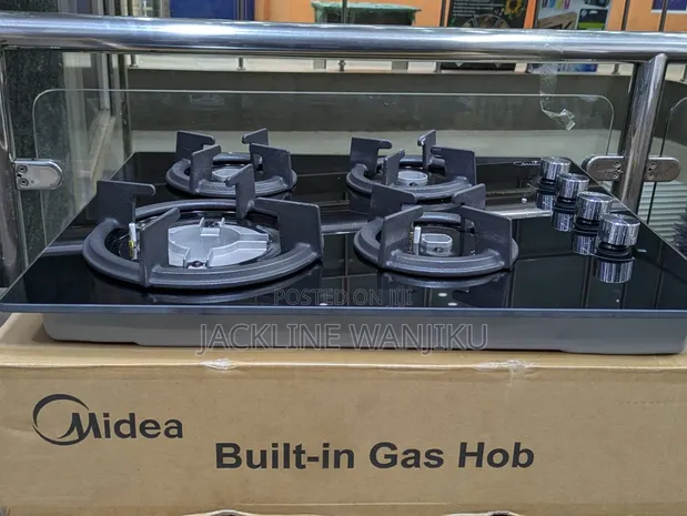 Midea 60cm Gas Hob ya Chuma cha Kutupwa - 1