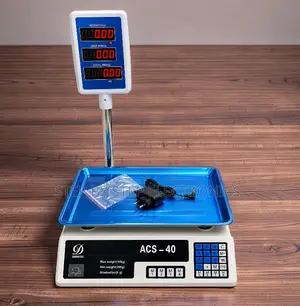 ACS 40 Electronic Weighing Scale with LED Display (40kg)