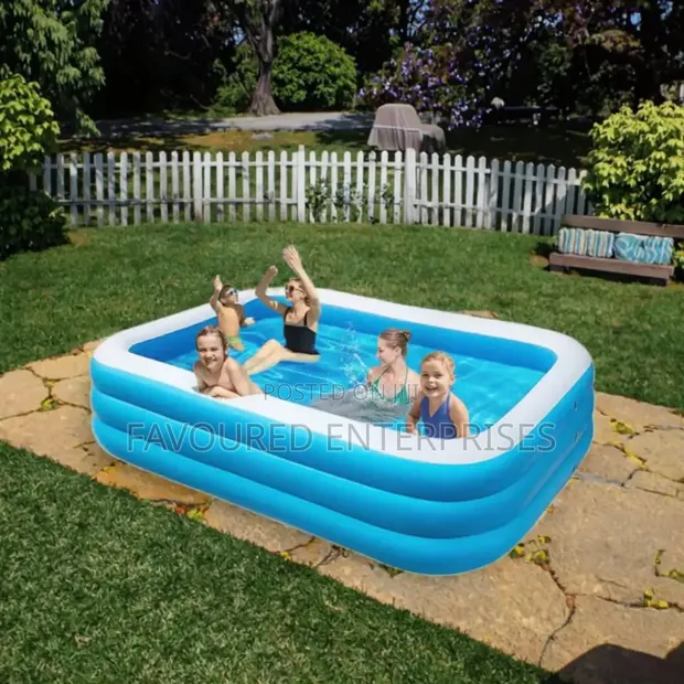 Portable Swimming Pool 260x175x20cm - 1