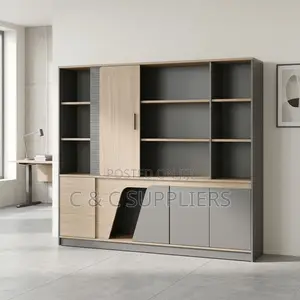 Executive Brown Wall File Unit