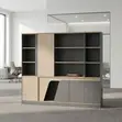 Executive Brown Wall File Unit - 3