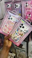 Glittery Cartoon iPhone 17 Pro Phone Cases - 1