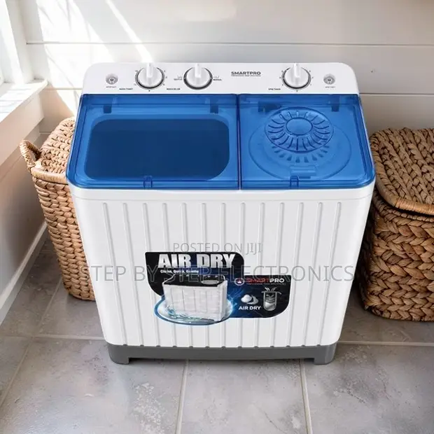 SmartPro 10Kg Mashine ya Kufulia Twin Tub - 1