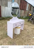 Stylish Dressing Mirror with Stool - 2