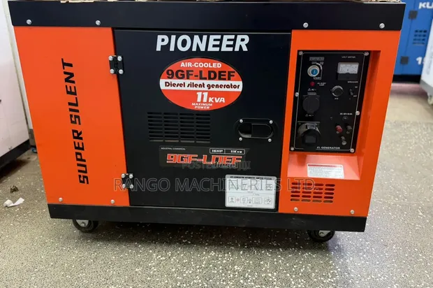 Generator ya Dizeli ya Pioneer 8.8kW - Anza kwa Umeme - 1