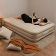 King Size Inflatable Airbed Mattress with Built-in Pump & Pillows - 1
