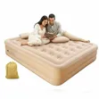 King Size Inflatable Airbed Mattress with Built-in Pump & Pillows - 2