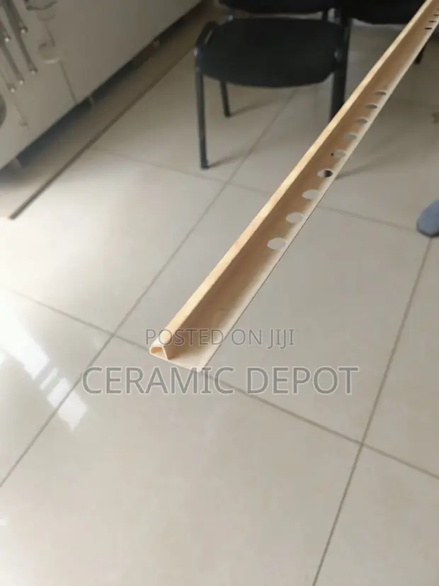 PVC Tile Corner Strip C04 Brown Marble - 2.4m (Bundle of 100) - 1