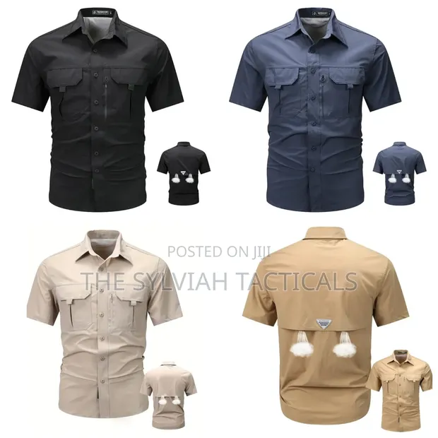 Outdoor Tactical Breathable Waterproof Spandex Shirt - 1