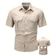 Outdoor Tactical Breathable Waterproof Spandex Shirt - 5