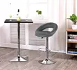 Adjustable Aesthetic Leather Swivel Barstool - 2