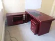 Executive Office Desk - Mahogany Kahawia - 1