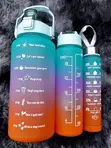 Motivational 3-in-1 Water Bottle Set - 2